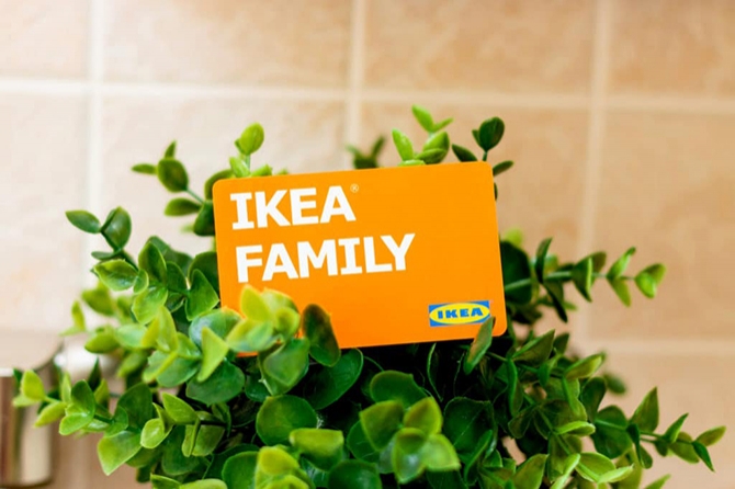 Карта IKEA FAMILY