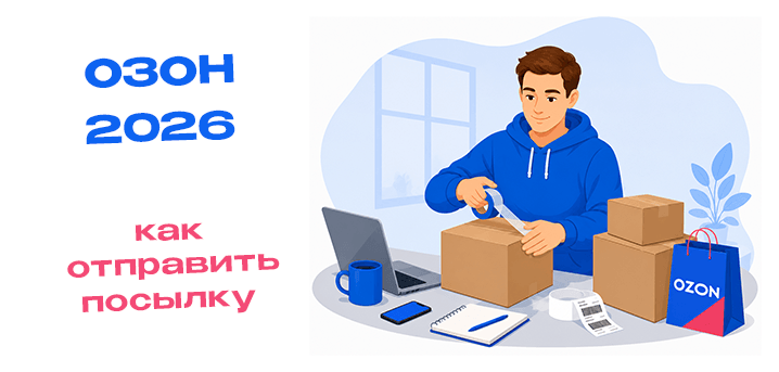 Как отправить посылку через Озон