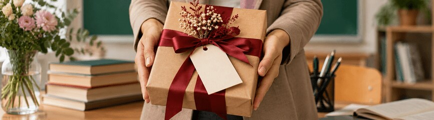Подарочная коробка для учителя на День учителя