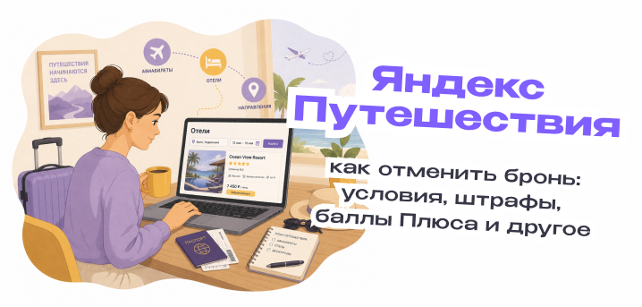 Как отменить бронь в Яндекс Путешествиях