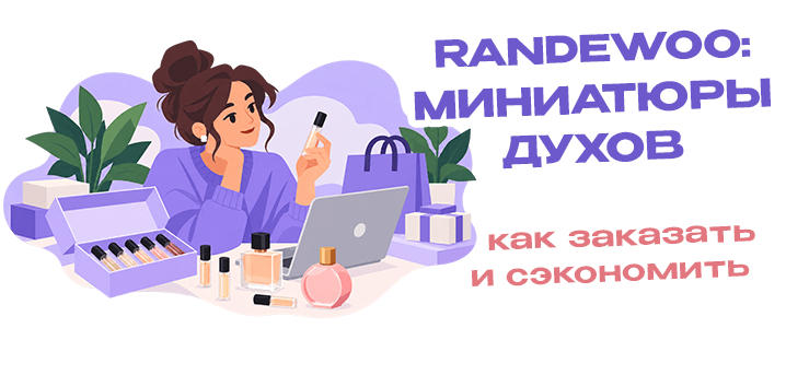 Как заказать миниатюры духов на Randewoo