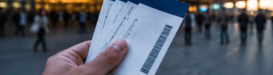 Сравнение стоимости билетов на одно мероприятие