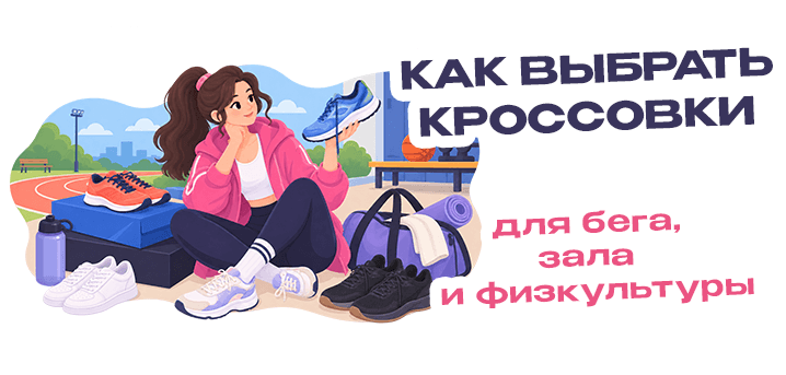 Как выбрать кроссовки: для бега, зала, физкультуры и на каждый день
