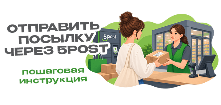 Как отправить посылку через 5Post